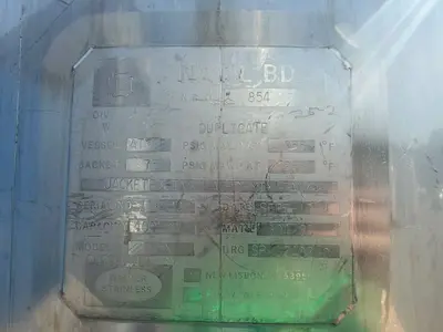 Used 1984 WALKER STAINLESS MIX Chemical & Process Equipment Ohio US | HGR 24 #1311117