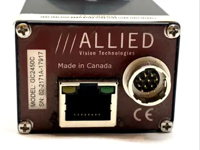USED ALLIED VISION CAMERA 5MP GIGE C-MOUNT W/ FUJINON HF35SA-1 35MM LENS