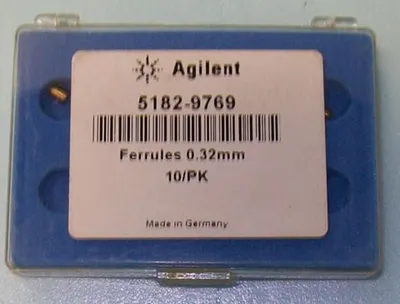 QTY. 7. AGILENT FERRULES 0.32MM NO.: 5182-9769....
