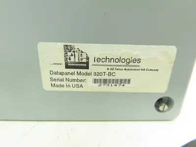 AFE Technologies 320T-BC HMI Datapanel Control Panel 6 Button 120VAC