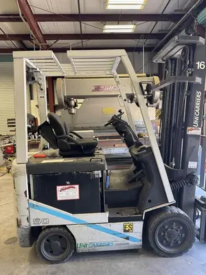Used 2022 UNICARRIERS MCT1B2L25FS 4-Wheel Sit down Electric Counterbalance Forklifts California US | Ben Kaplan Equipment #1457589