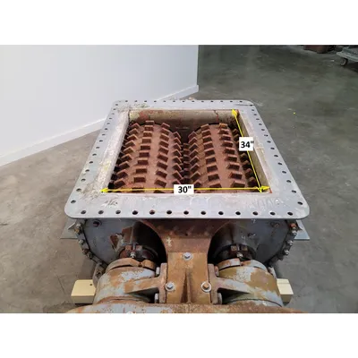 Used Allen-Sherman-Hoff Double Roll Clinker Grinder - Size 2'-10"