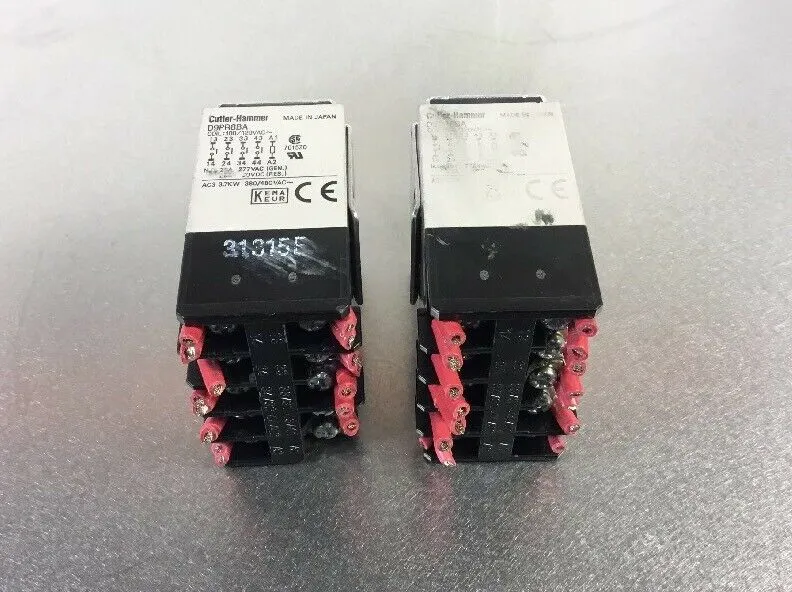 CUTLER-HAMMER D9PR8BA RELAY COIL 100/120 VAC. 4A