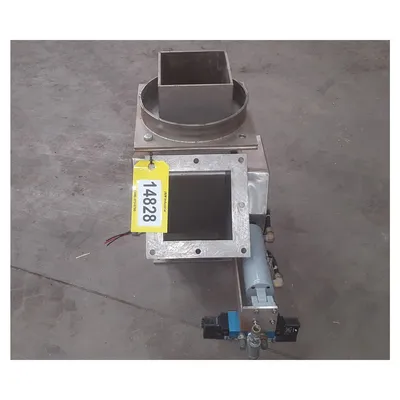 Used 6" Stainless Steel Diverter Valve