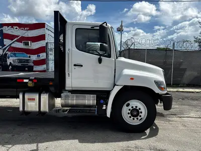 Used 2020 HINO 268 Flatbed Trucks Florida US | Truck and Van Outlet #1509160