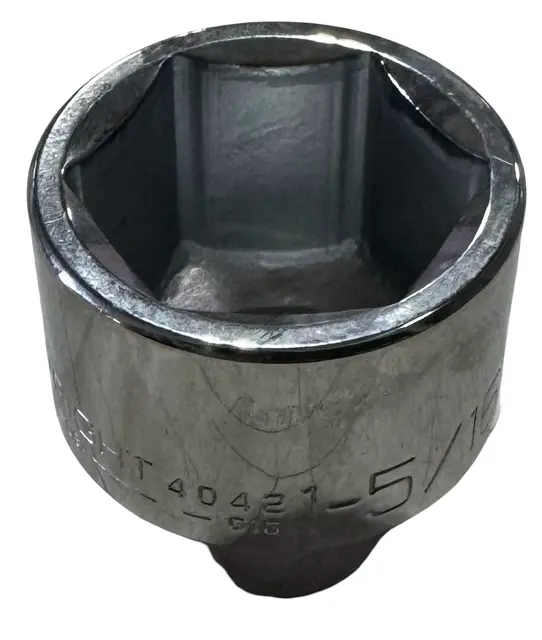 Wright Tool 1/2" Drive 1-5/16" Standard Socket, 6 Point USA Made