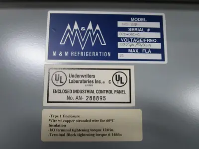 USED M&M REFRIGERATION A45EWF