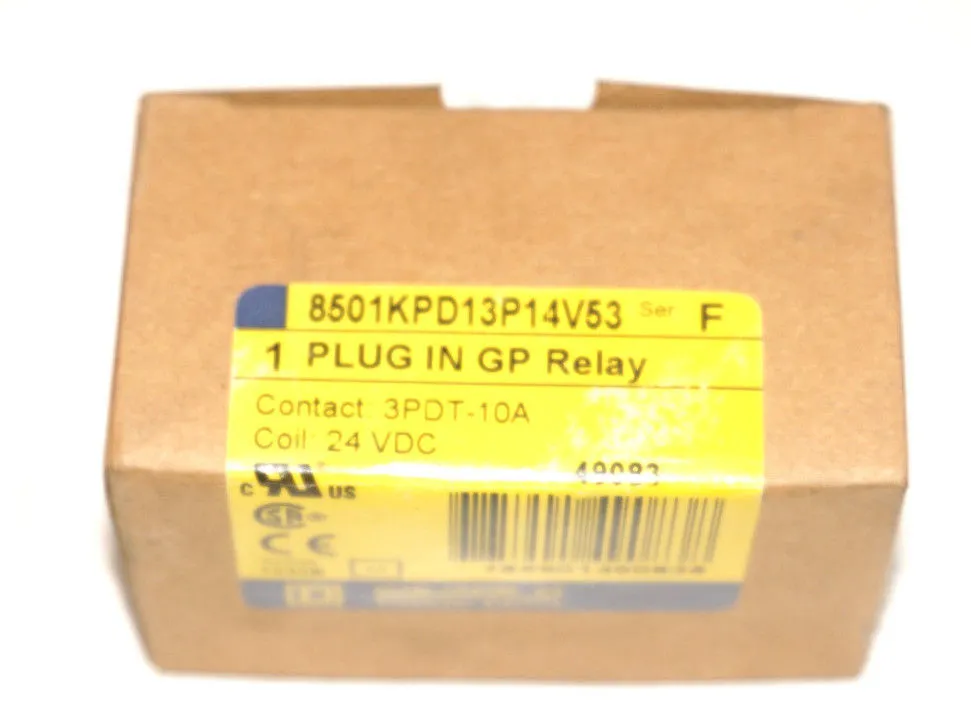 NEW SQUARE D 8501KPD13P14V53 RELAY