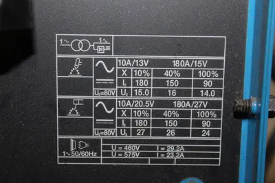 MILLER SYNCROWAVE 180 SD Arc Welders | Levy Recovery Group (10)
