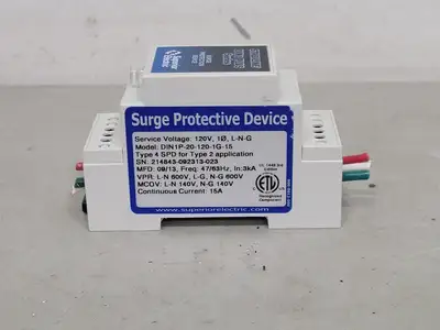 USED 2013 SUPERIOR ELECTRIC DIN1P-20-120-1G-15