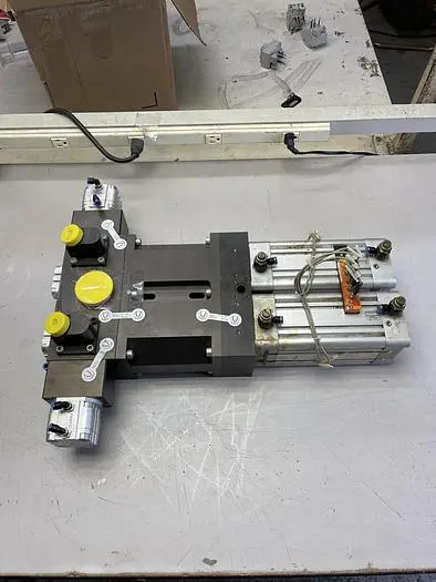 Used FESTO FESTO DNC-80-100-PPV-A-S6-SA, ADVU-40-5-P-A Parts (Hydraulics and Pneumatics) | ND Industrial Surplus #1212701