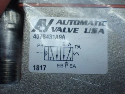 New | in-Stock AUTOMATIC VALVE 407B431A9A Pumps Ohio US | HGR 24 #968388