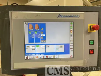 USED 2006 HEESEMANN MFA 6 3 HEAD 52" WIDEBELT SANDER