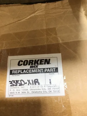 Corken 3350-X1R Cork Rotor & Shaft Assembly Gas Compressor Part
