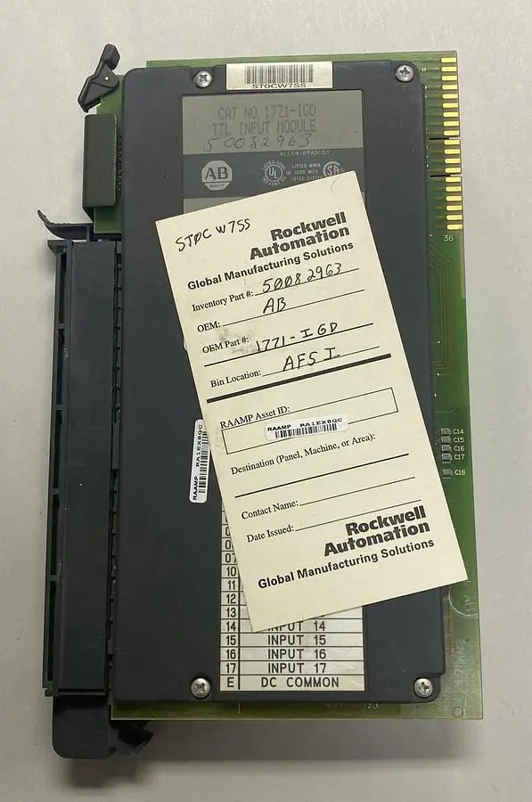 Used ALLEN-BRADLEY 1771-IGD Industrial Controls Ohio US | Surplus Asset Holdings #1240310