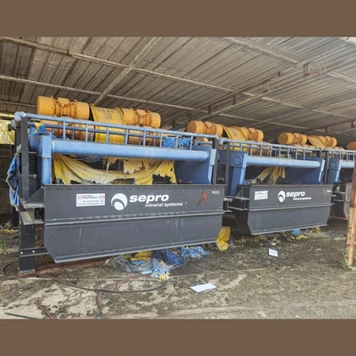 1000 TPH / 24000 TPD Gold Plant Equipment with Gravity Concentration