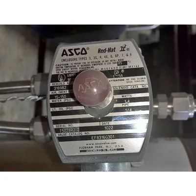 1.5" DURCO FLOWSERVE STAINLESS STEEL PROCESS PLUG VALVE 1.5-TSG4-31C1LLT9M1GAS