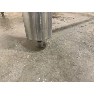 Used Stainless Steel Sanitary Dry Storage Bin Hopper - 32 Cu/Ft