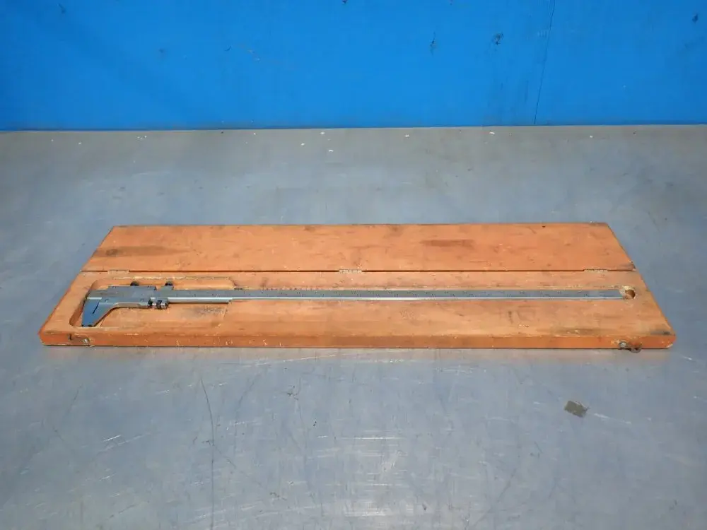 Used STARRETT 123 Vernier Calipers Ohio US | HGR 24 #1233322