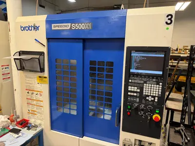 2015 BROTHER SPEEDIO S500X1 Drilling & Tapping Centers | Toolquip, Inc. (1)