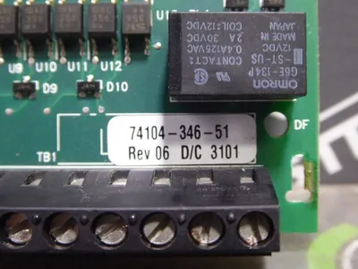 Allen Bradley 74104-346-51 PC BOARD Rev 06 Used