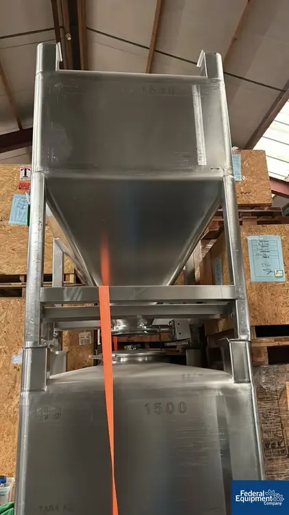 Used Zanchetta 1,500 Liter Zanchetta Bin, S/S Bins NL | Federal Equipment Company #126256