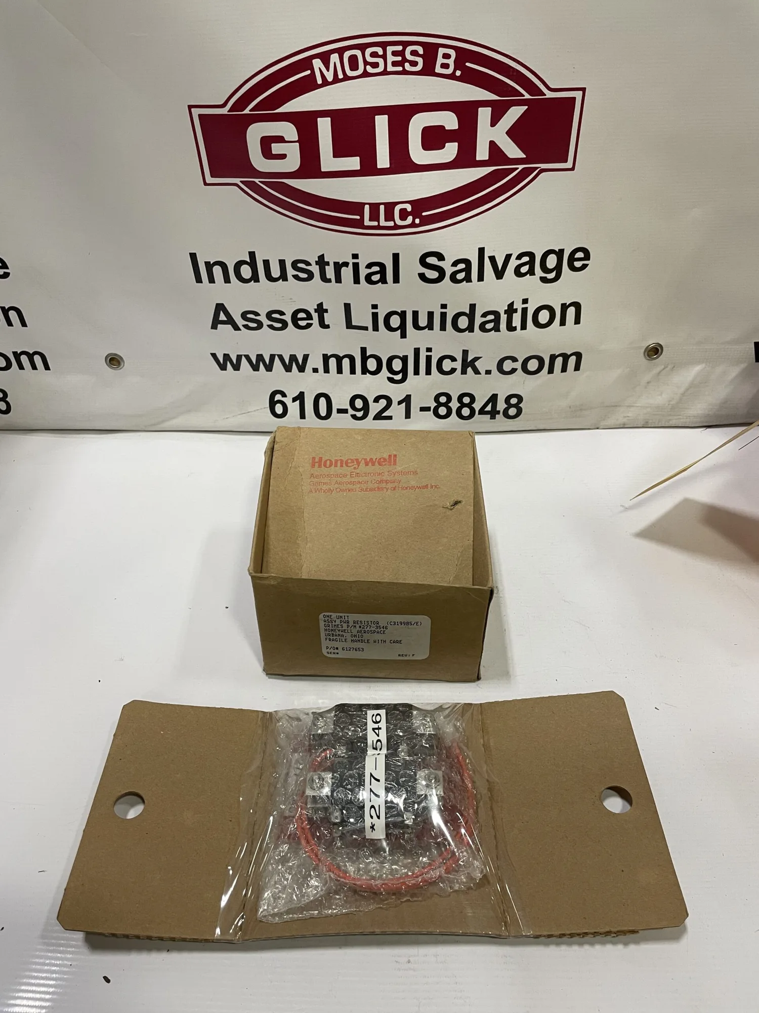 Honeywell 277-3546 Power Resistor Module Assembly -NIB