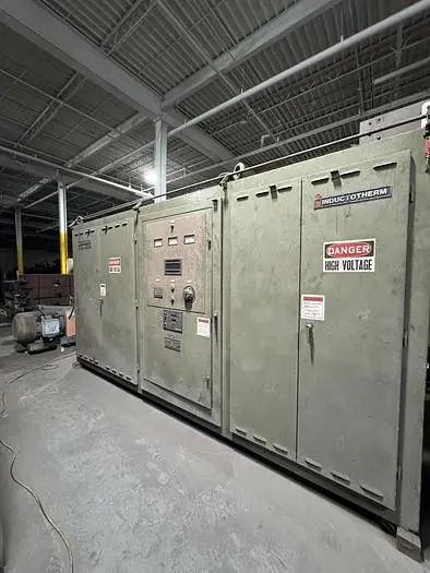 Used 2000 INDUCTOTHERM 1500 KW VIP POWER MELT POWER SUPPLY Parts (Furnace) | World Equipment and Machine Sales #394504