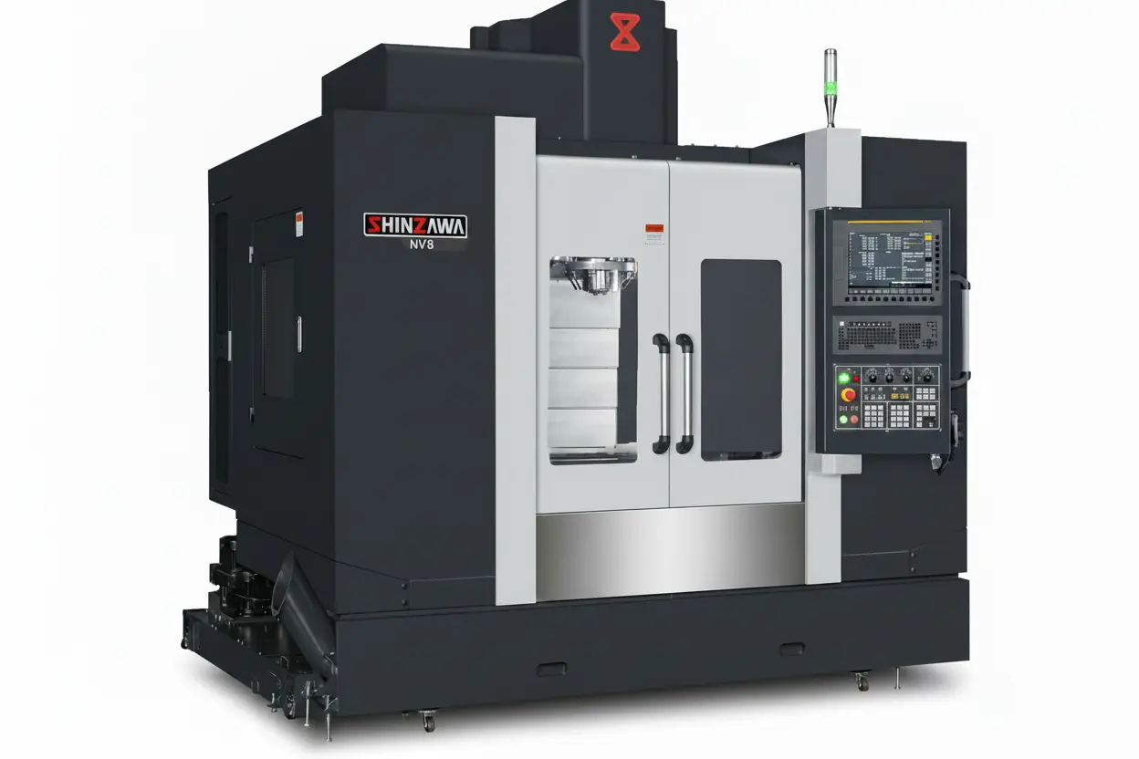 New | in-Stock SHINZAWA NV-8 Vertical Machining Centers Ontario CA | Brennan Machinery #1412439
