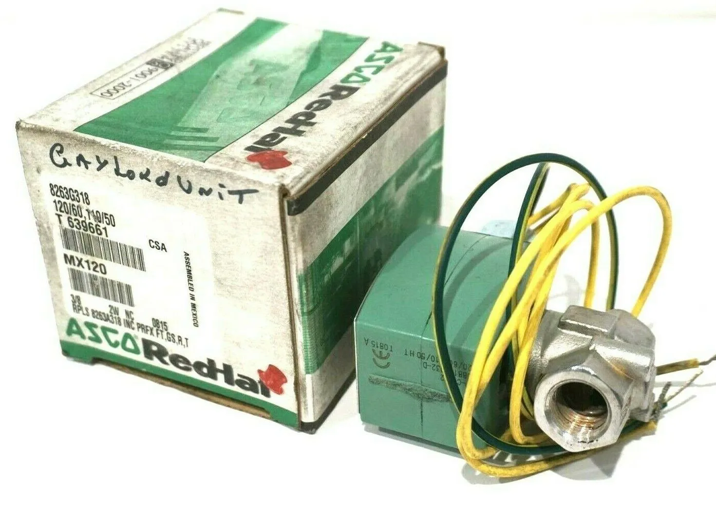 NEW ASCO 8263G318 SOLENOID VALVE