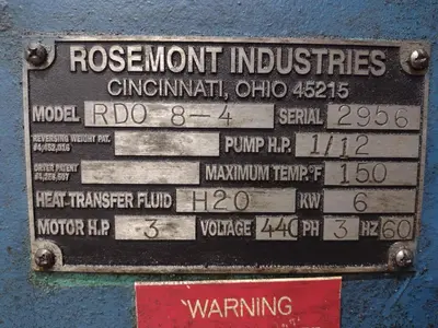 USED ROSEMONT RDO 8-4