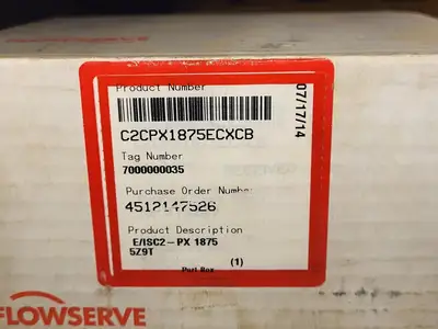 NEW FLOWSERVE C2CPX1875ECXCB