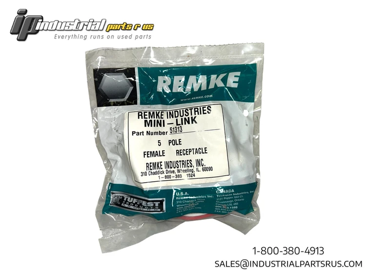 Used REMKE CDQ2A50-100D-F7BVL-X838 Electrical Fittings Kentucky US | Industrial Parts R Us Inc. #759325