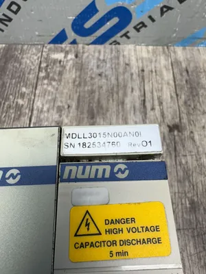 Used NUM MDLL3015N00AN01 Misc Electrical & Power Parts South Carolina US | ESS Industrial Equipment Sales #1403287