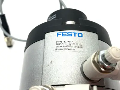 USED FESTO DBL-ACTING ROTARY ACTUATOR, 1845719 W/ R-R-FTO-KC-2018-1029