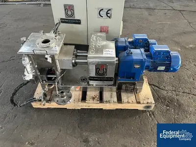 USED Unique Mixers & Furnaces 0.80 Gal Unique Mixers & Furnaces PVT Mixtruder, 316 S/S