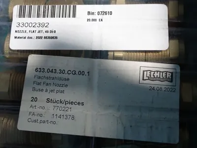 Lechler  Flat Fan Nozzle