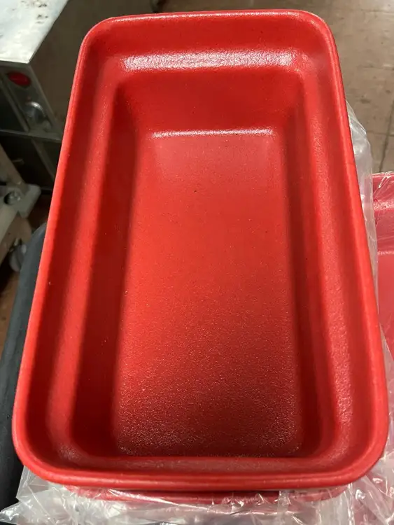 New | in-Stock GET New G.E.T. Bugambilia Red Resin Coated Aluminum Salad Bar Deli Buffet Bowl Pans Illinois US | Falcon Restaurant Supply #1375901