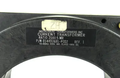 USED INSTRUMENT TRANSFORMERS INC 2000:5MR
