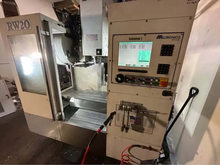 Used 2008 MILLTRONICS RW20 Vertical Machining Centers Ohio US | Toolquip, Inc. #1173895