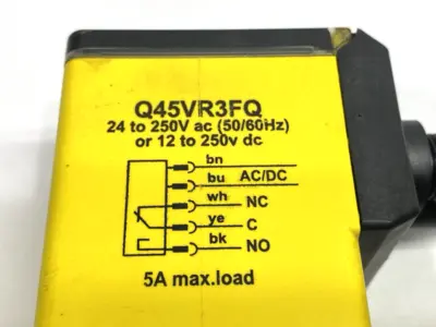 USED BANNER PHOTOELECTRIC SENSOR 12-250VDC 24-250VAC 54311