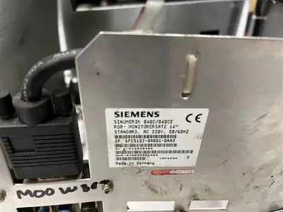 USED SIEMENS SINUMERIK 840C/840CE 6FC5103-0AB01-0AA2