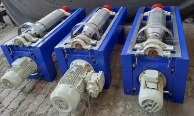 (3) Alfa-Laval ALDEC 10 decanter centrifuges, 316SS.