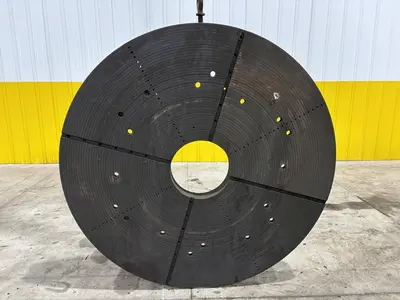 60" FACEPLATE TYPE LATHE CHUCK: STOCK #21162