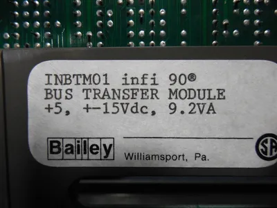 Bailey Controls INBTM01 infi 90 Bus Transfer Module Used