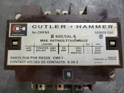 USED CUTLER-HAMMER C10FN3