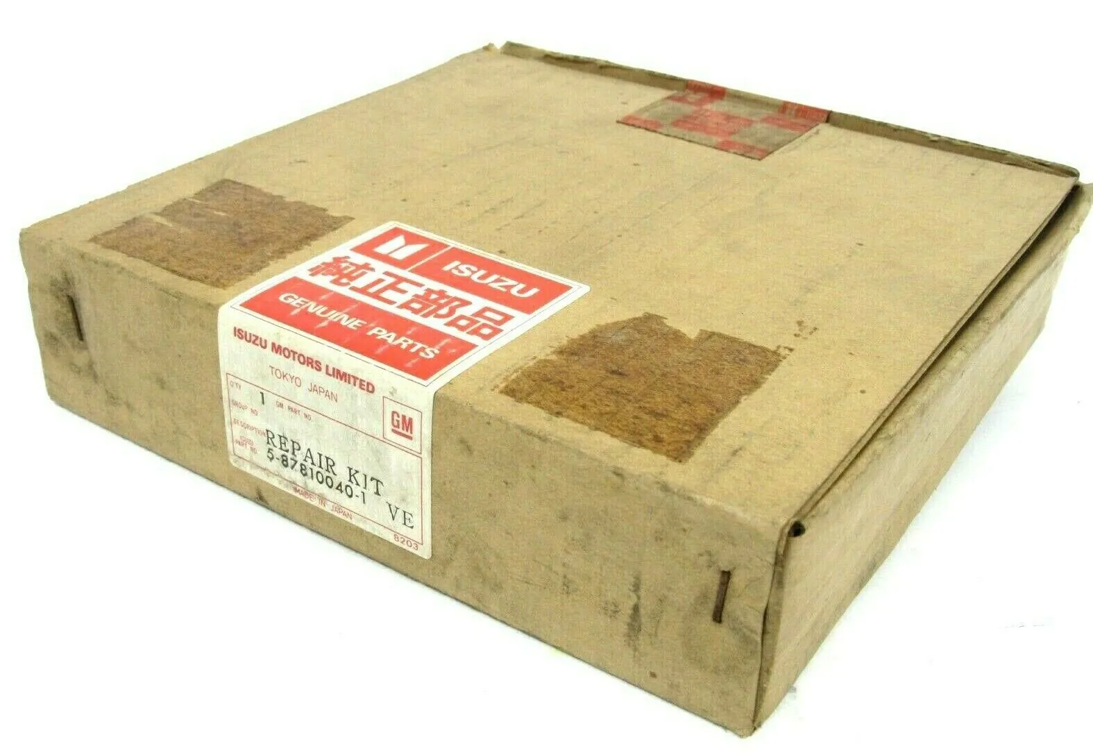 NEW SEALED GM ISUZU MOTORS 5-87810040-1 WATER PUMP REPAIR KIT 5878100401