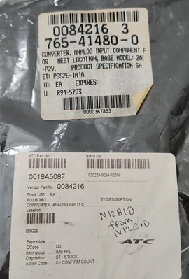 USED Foxboro 2AI-P2V