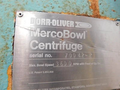 Used Dorr Oliver NA Basket Peeler Centrifuges Ohio US | Equipment Recovery Corp. #1331870