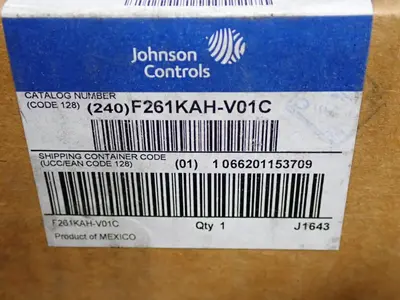 USED JOHNSON CONTROLS F261KAHV01